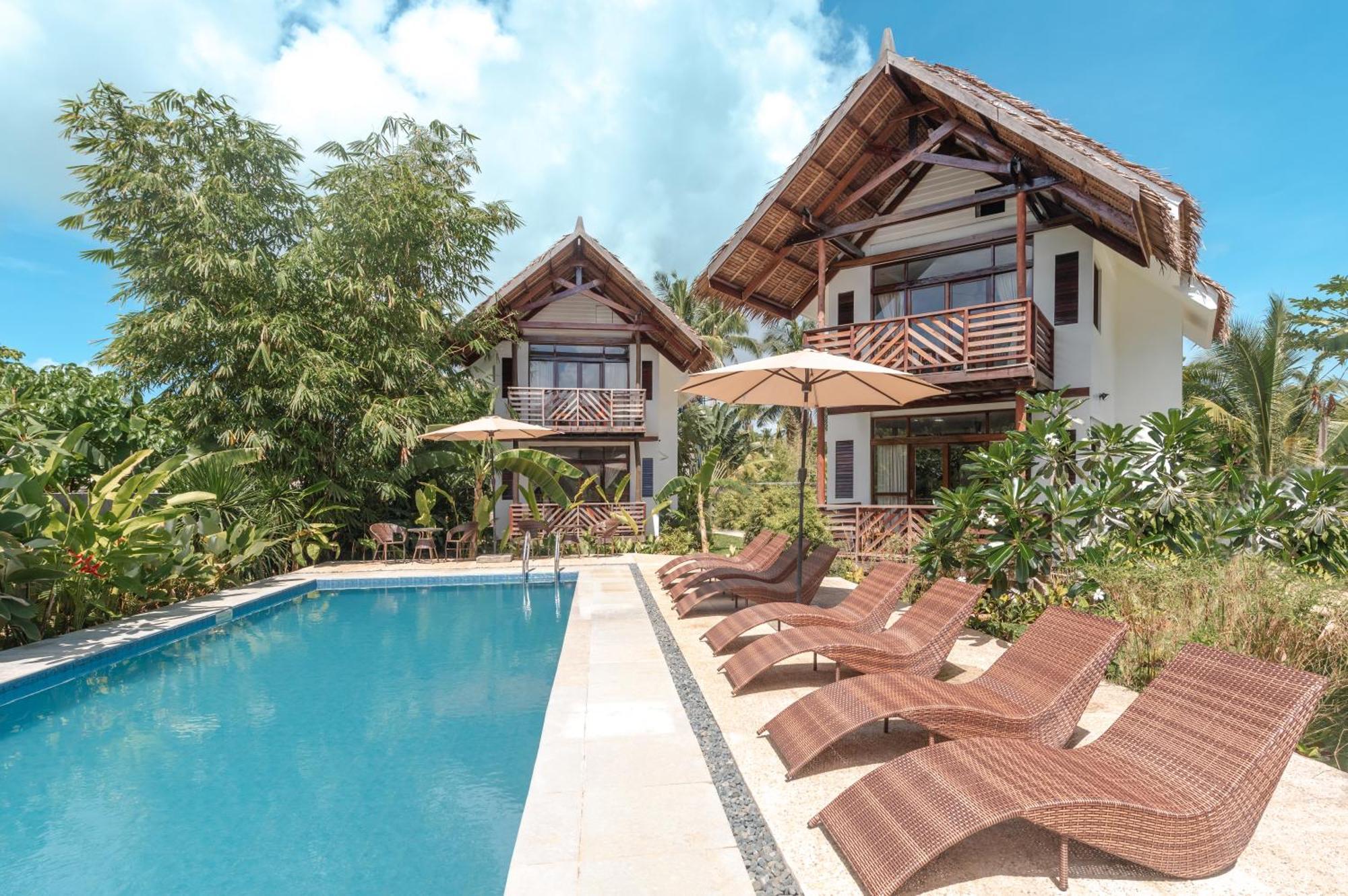 Bulan Villas Siargao General Luna  Buitenkant foto